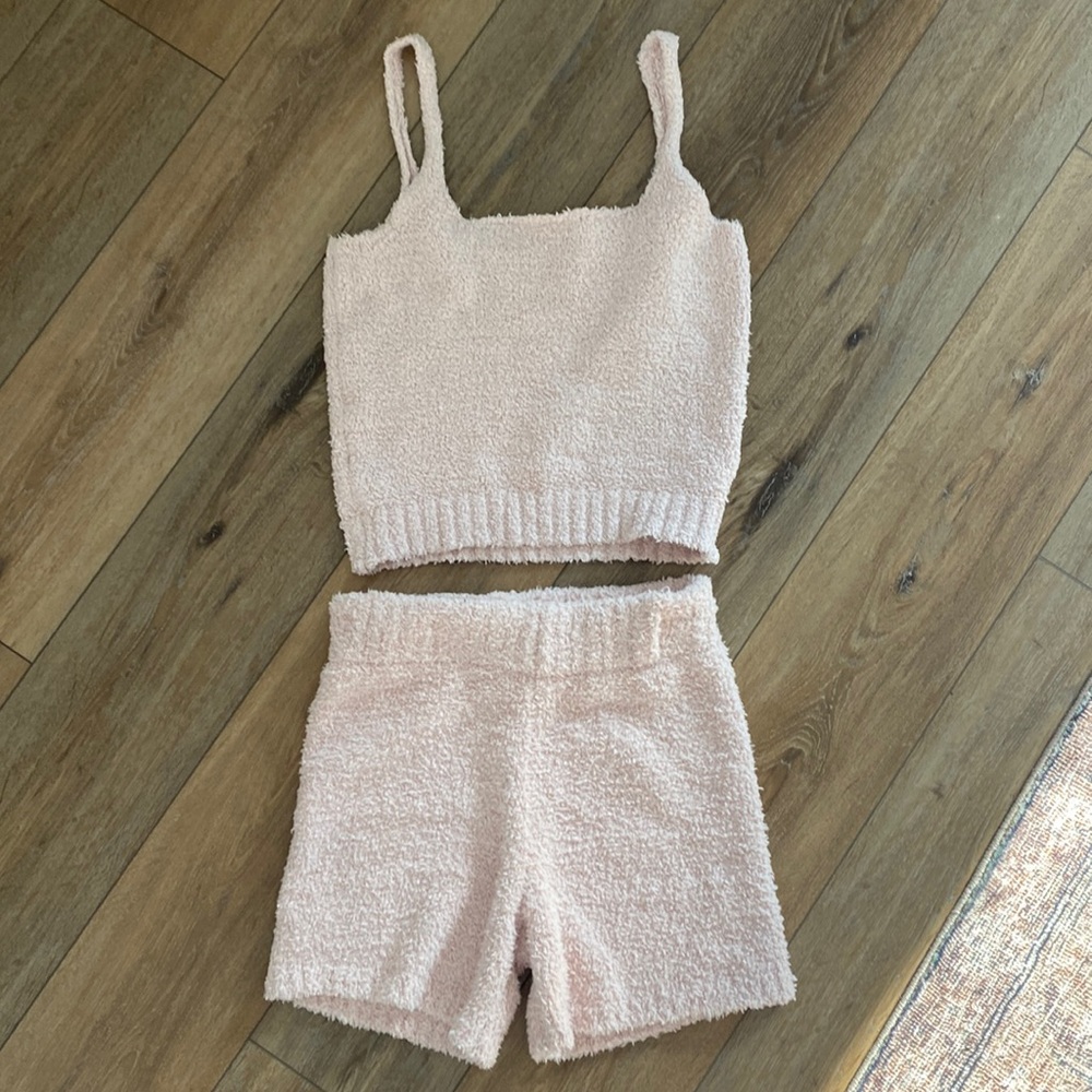 SKIMS Fuzzy Lounge Set
